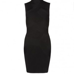 Allsaints Black spandex dress